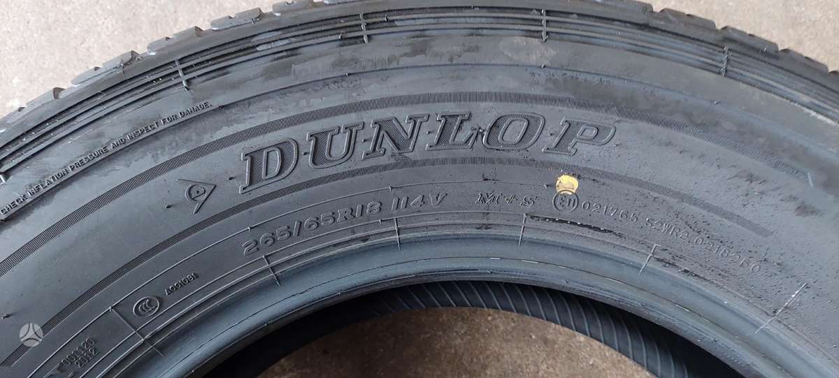 Dunlop, summer 265/65 R18