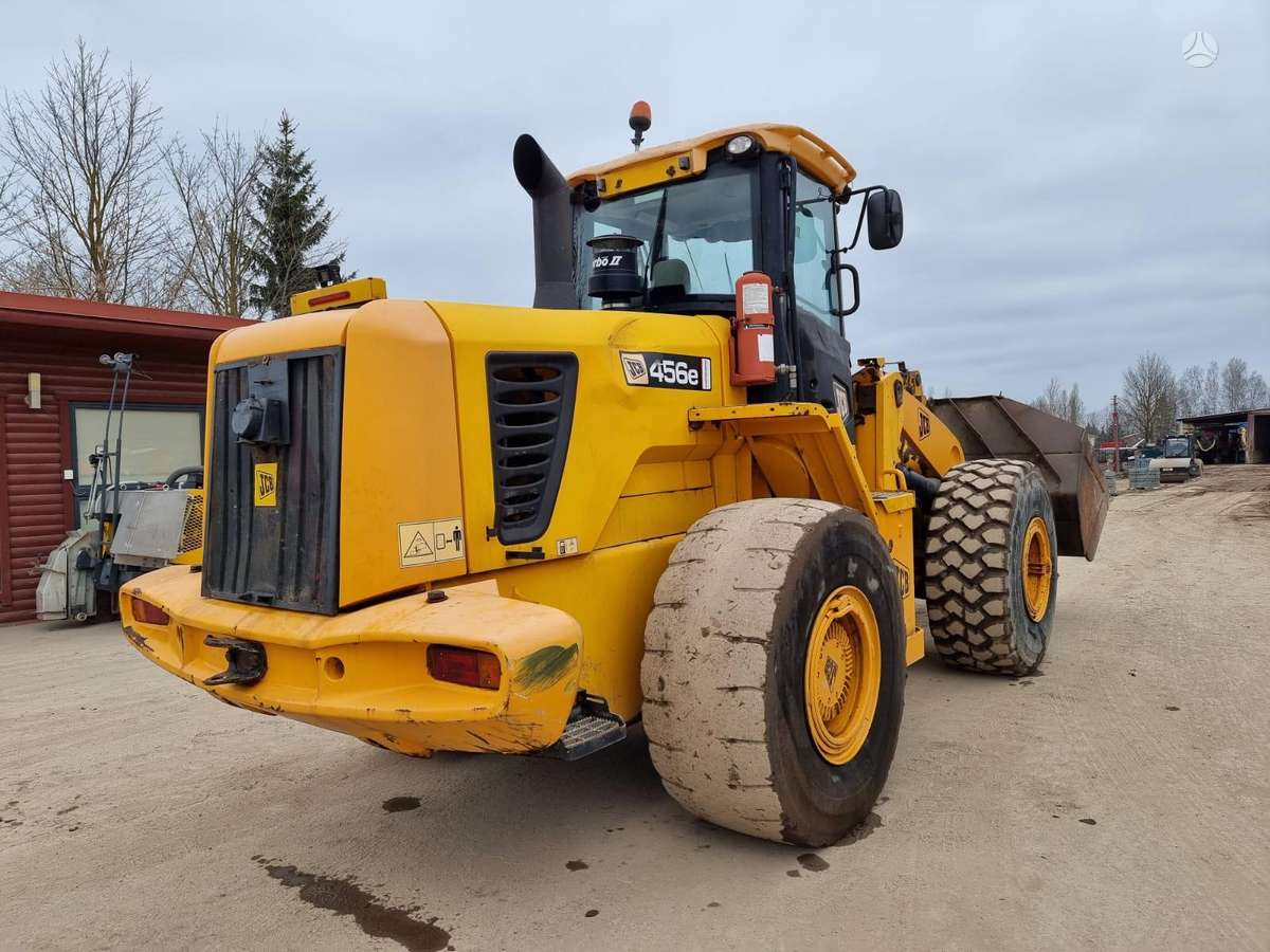JCB 456 E, frontaliniai krautuvai