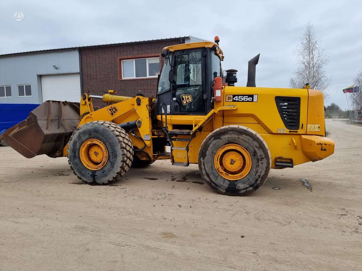 JCB 456 E, фронтальные погрузчики
