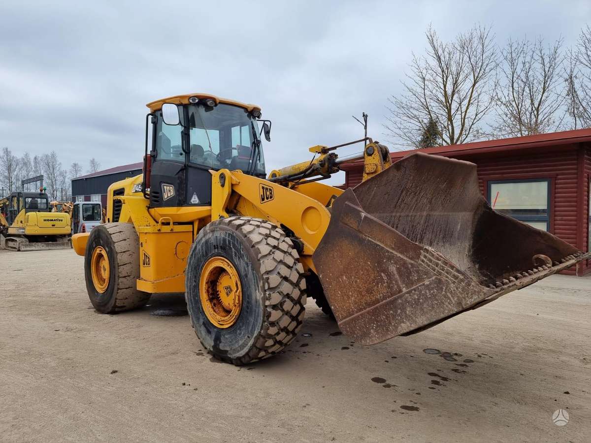 JCB 456 E, фронтальные погрузчики