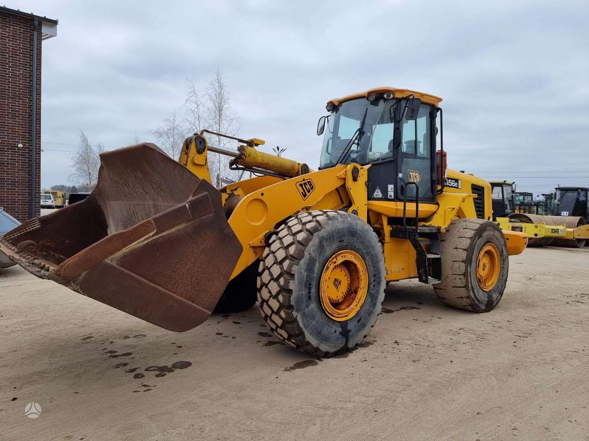 JCB 456 E, фронтальные погрузчики