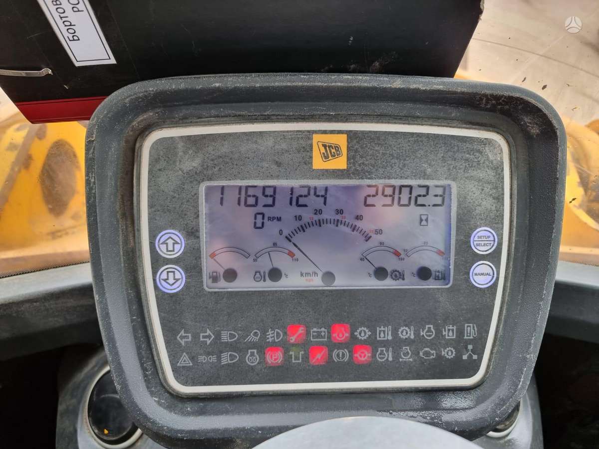 JCB 456 E, frontaliniai krautuvai