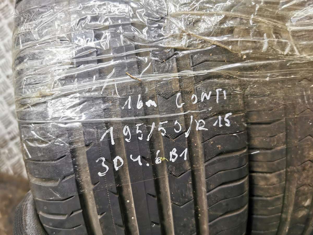 Continental, vasarinės 195/50 R15