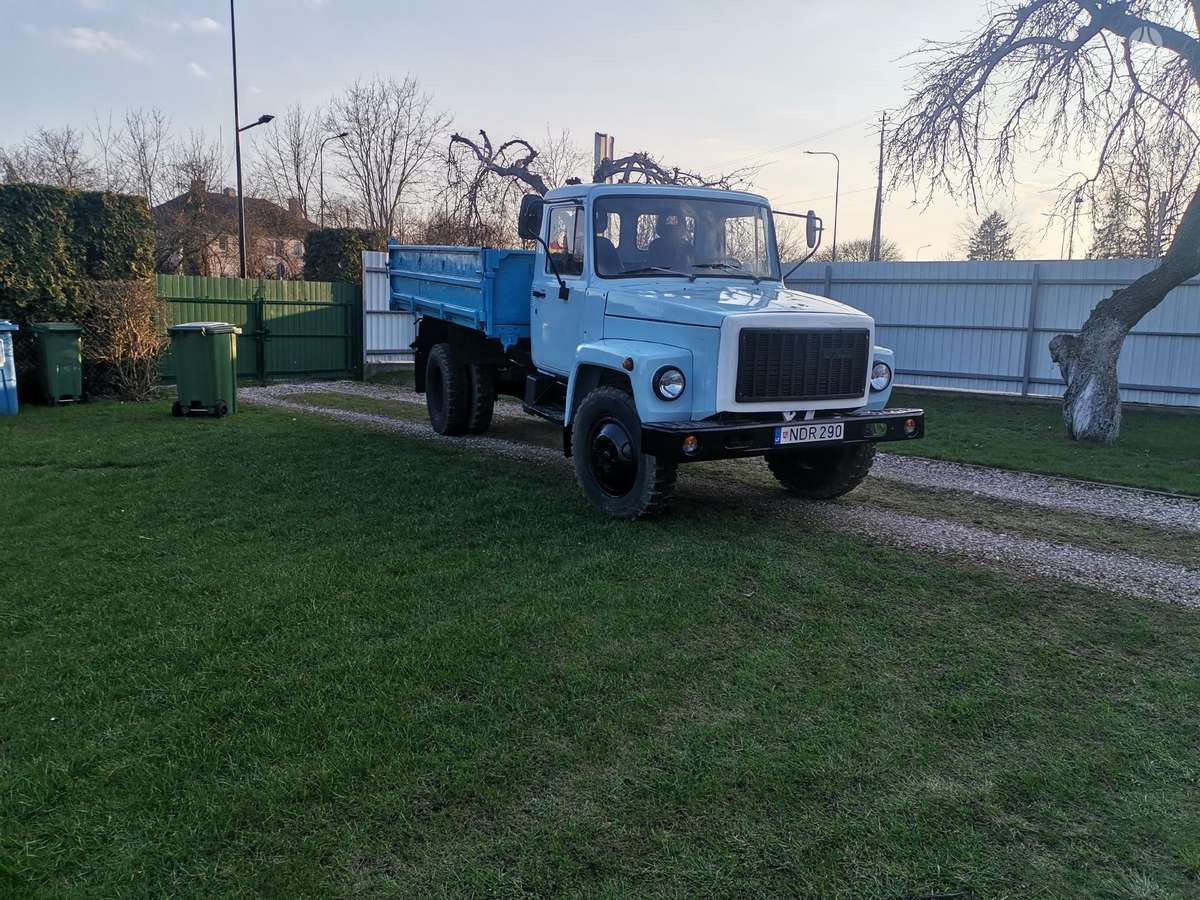 GAZ 3307, dumpers / tippers