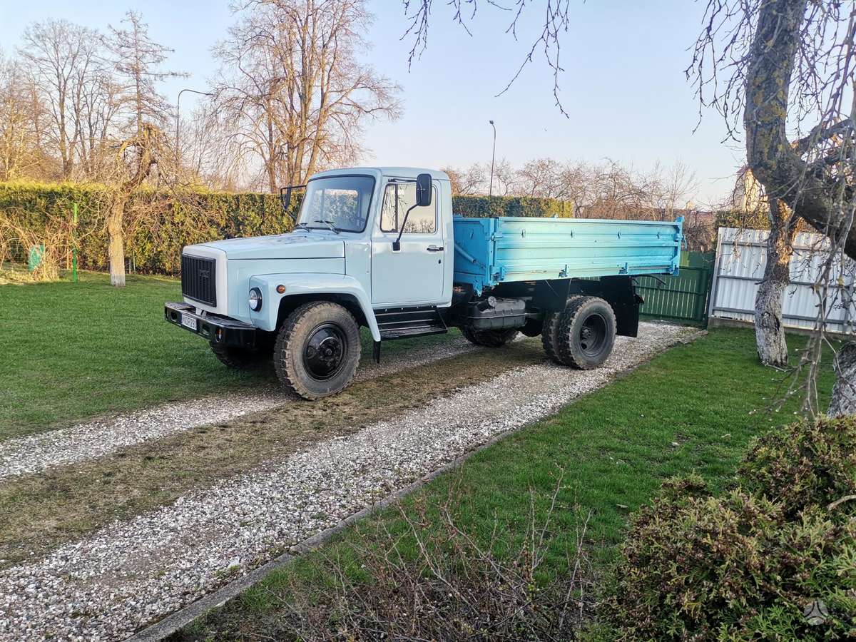 GAZ 3307, dumpers / tippers