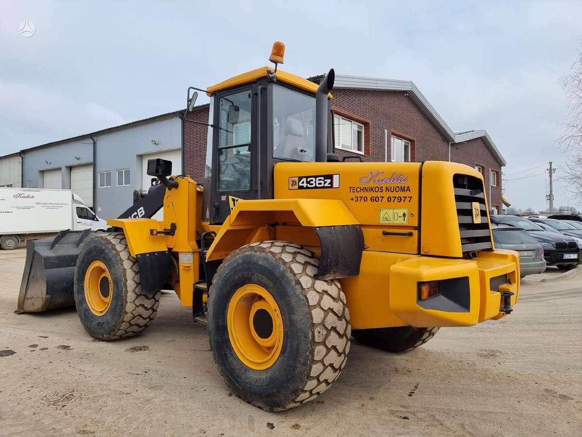 JCB 436 Z, frontaliniai krautuvai