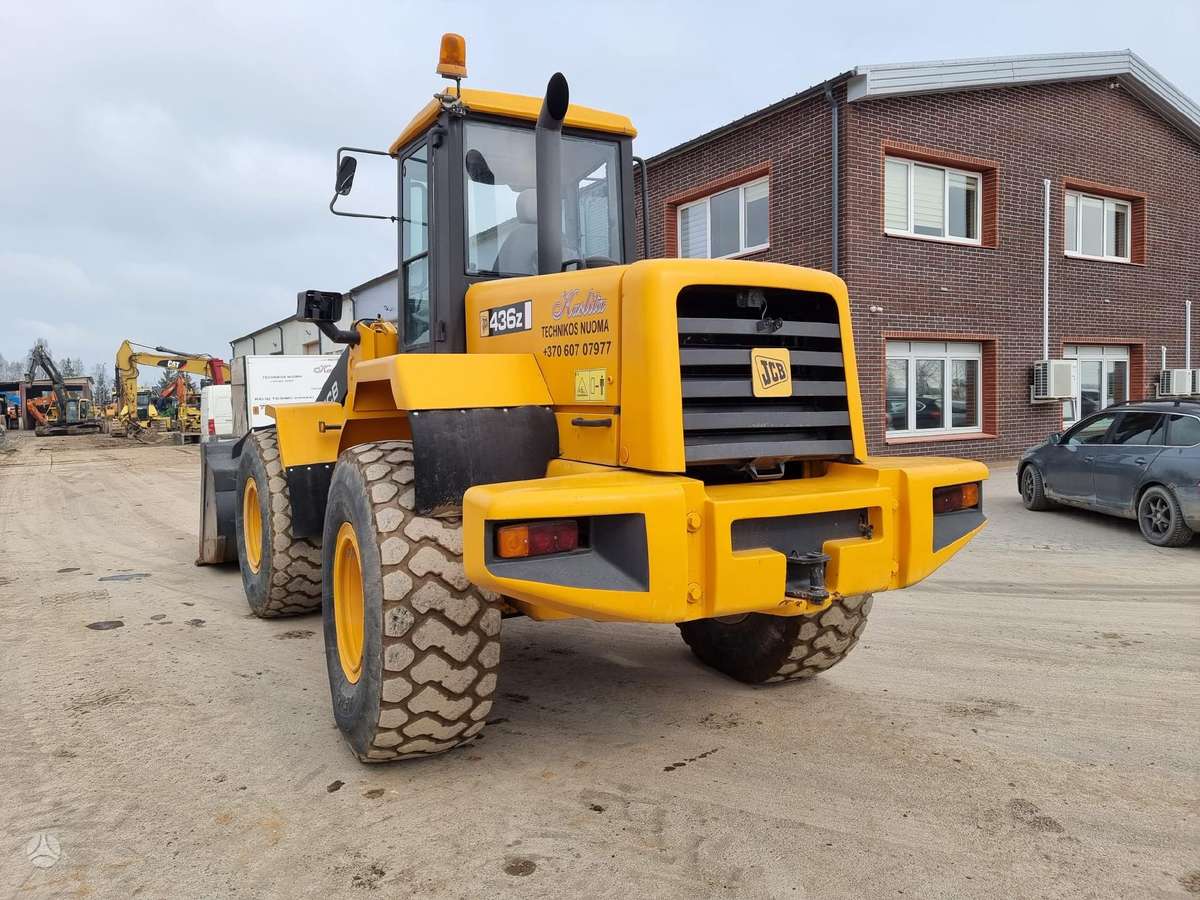 JCB 436 Z, frontaliniai krautuvai