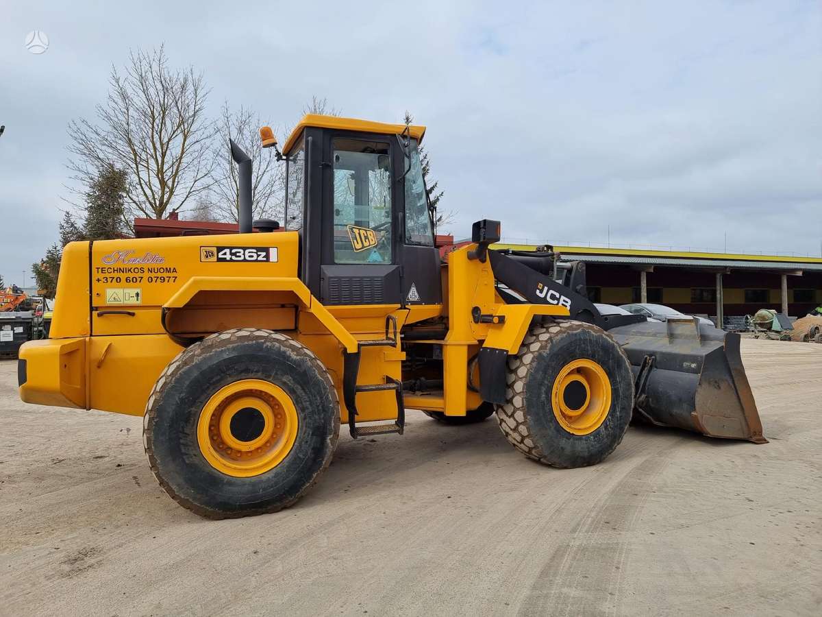 JCB 436 Z, frontaliniai krautuvai