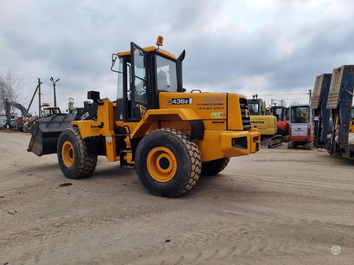JCB 436 Z, frontaliniai krautuvai