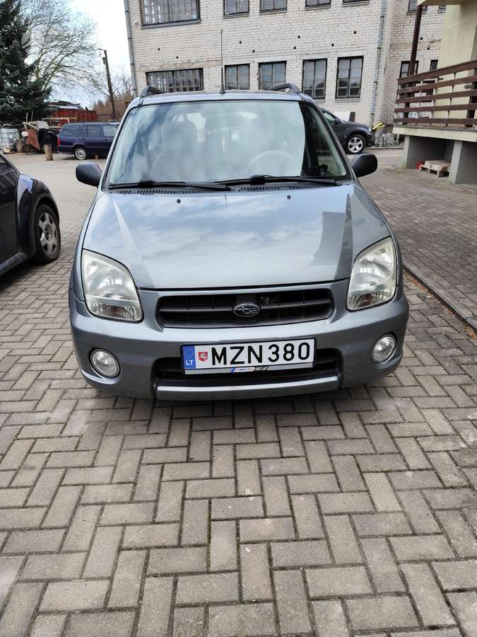Subaru Justy, 1.3 l., hatchback