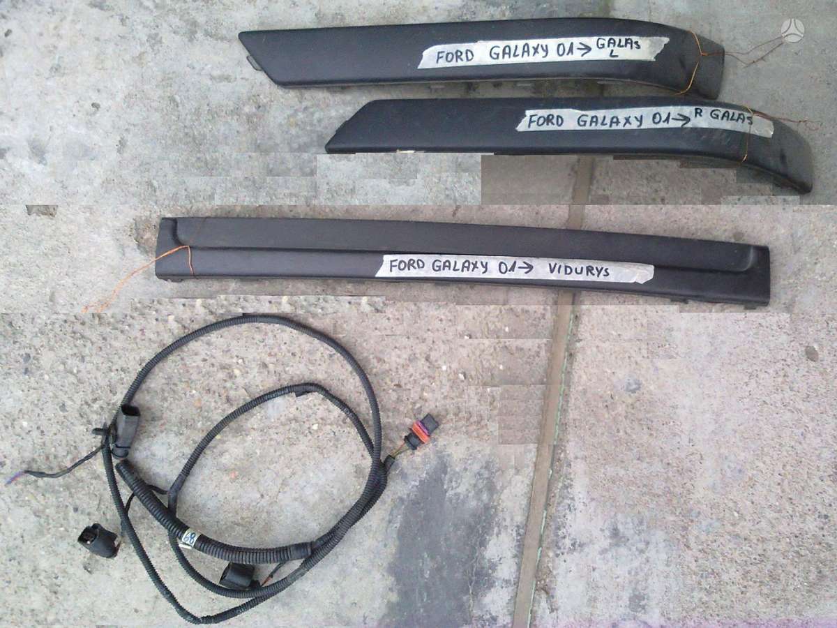 Ford Galaxy, 7M, a/c condenser, water radiator
