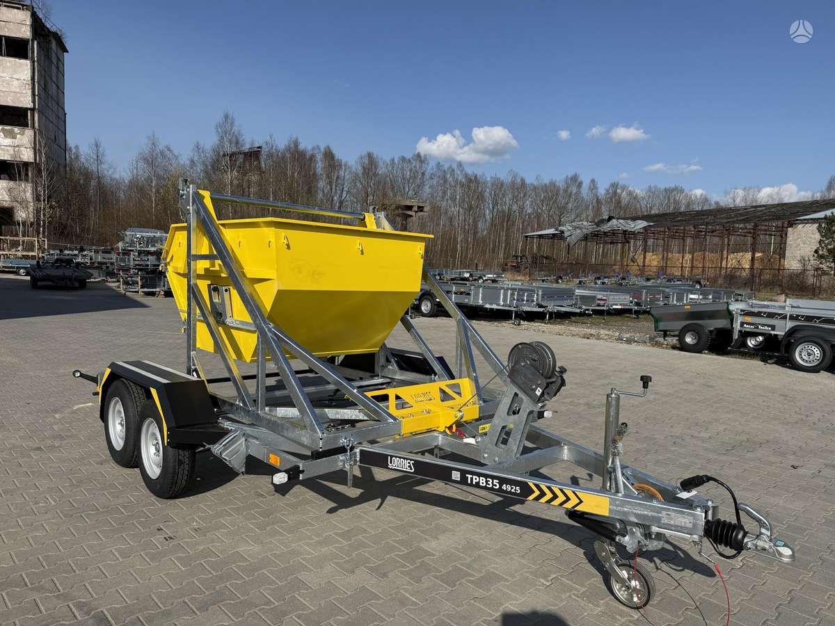 LORRIES TPB35, spec. piekabe un puspiekabe