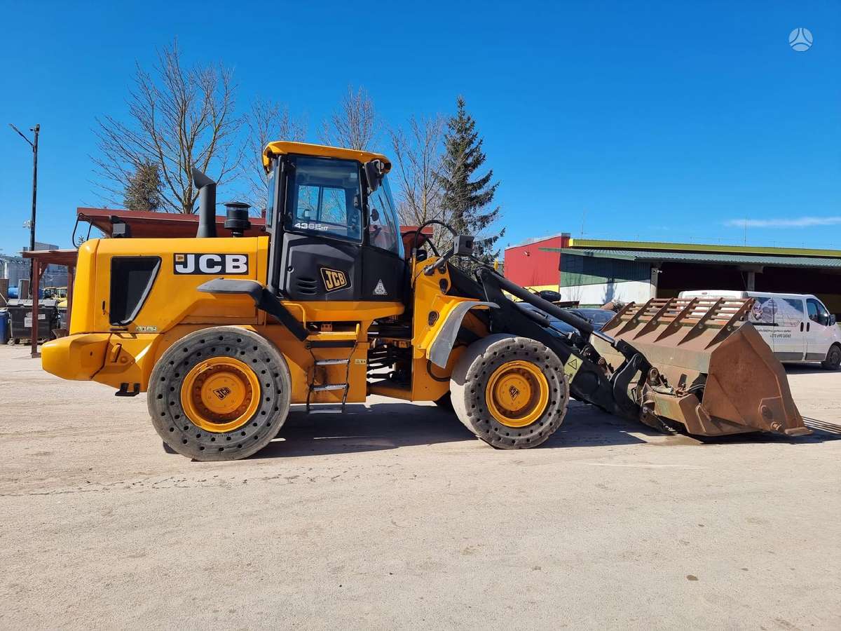 JCB 436 EHT, фронтальные погрузчики