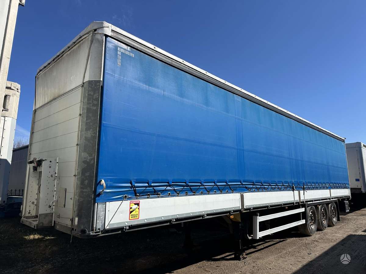 Schmitz Bort-schtora, curtainsider with dropside