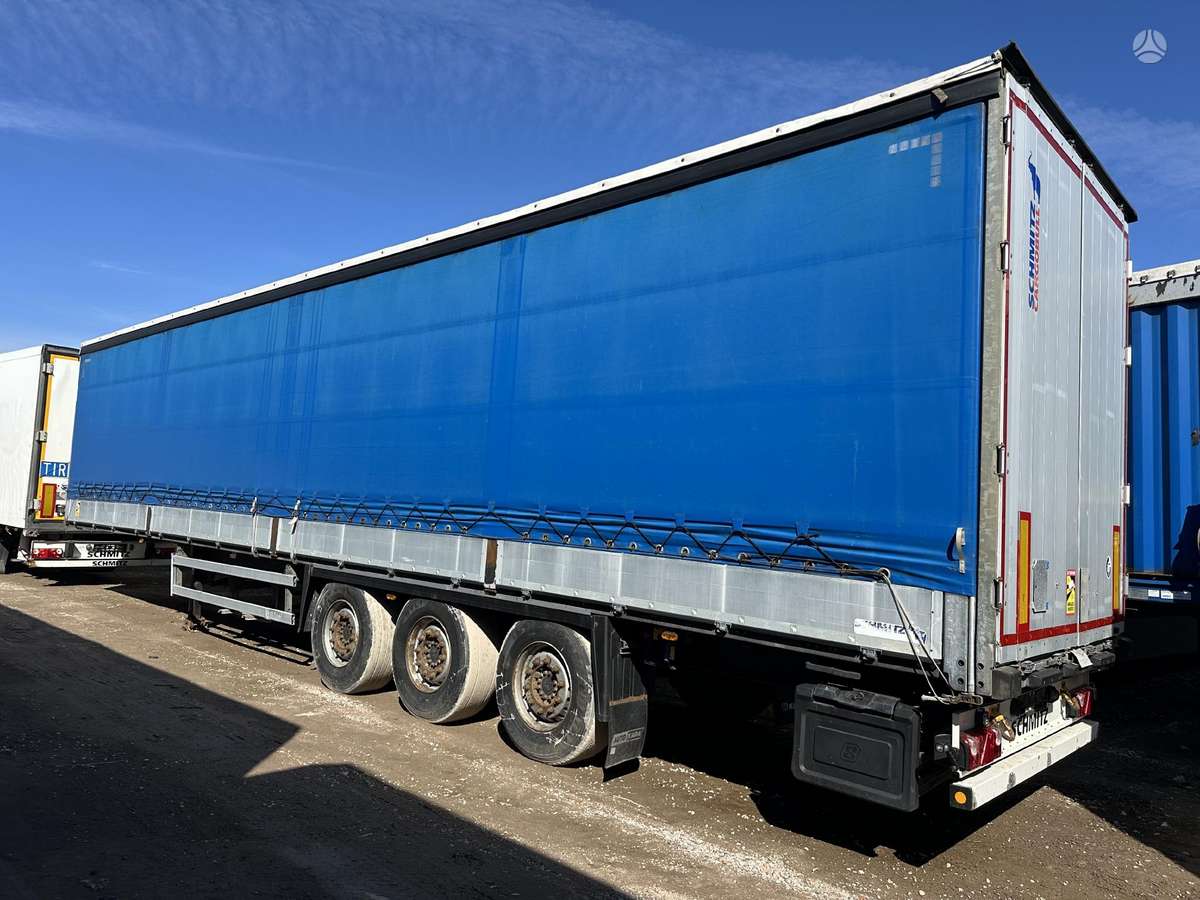 Schmitz Bort-schtora, curtainsider with dropside