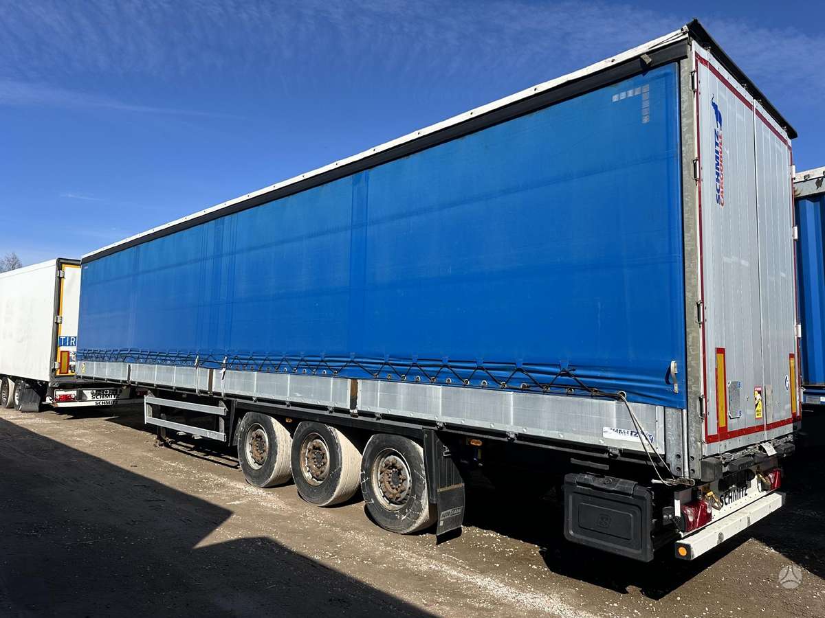 Schmitz Bort-schtora, curtainsider with dropside