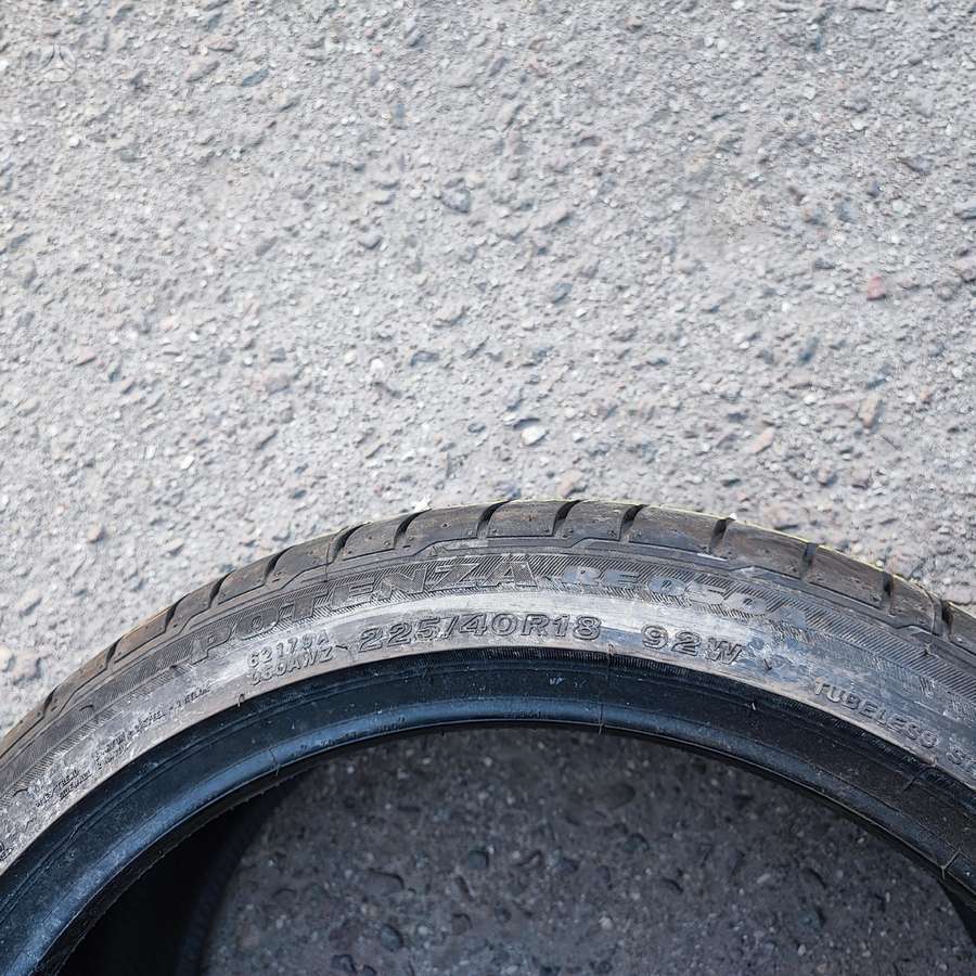 Bridgestone +225/40-18, летние 255/35 R18