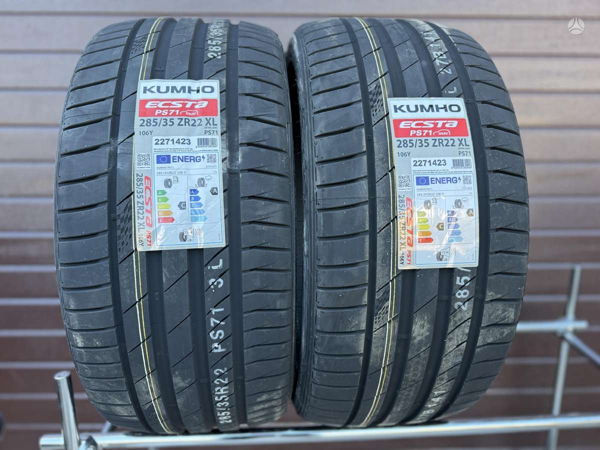 Kumho Ecsta PS71 106Y XL, летние 285/35 R22