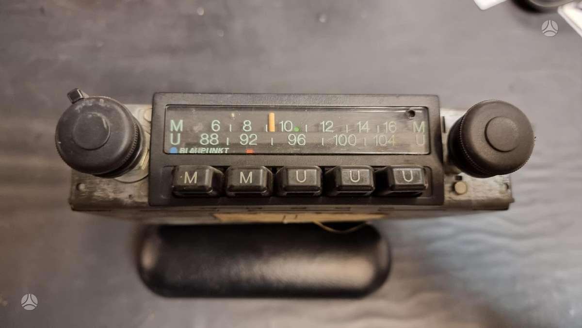 Blaupunkt 1975 metų gamybos, radios
