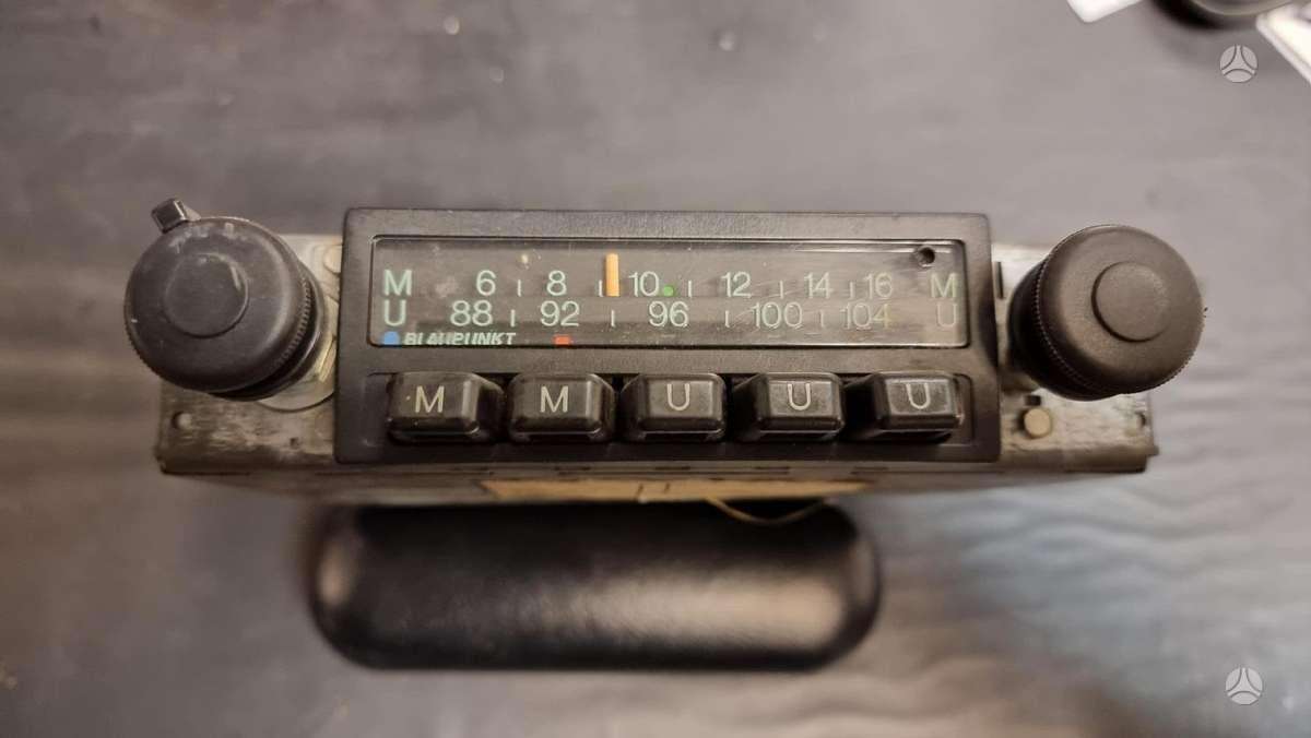 Blaupunkt 1975 metų gamybos, radios