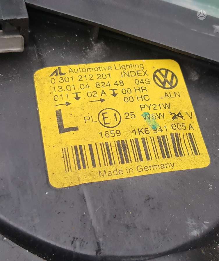 Volkswagen Golf, 1K6941005a 1K6941006a