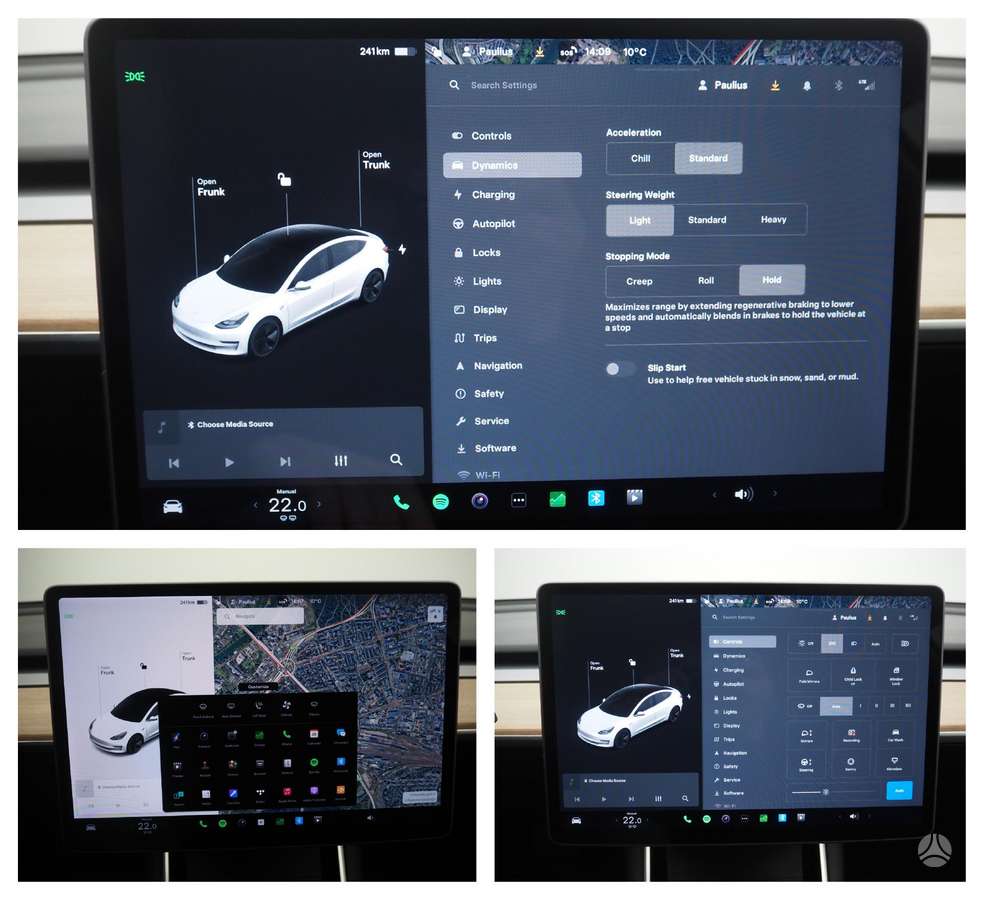 Tesla Model 3, 54 kWh, sedanas
