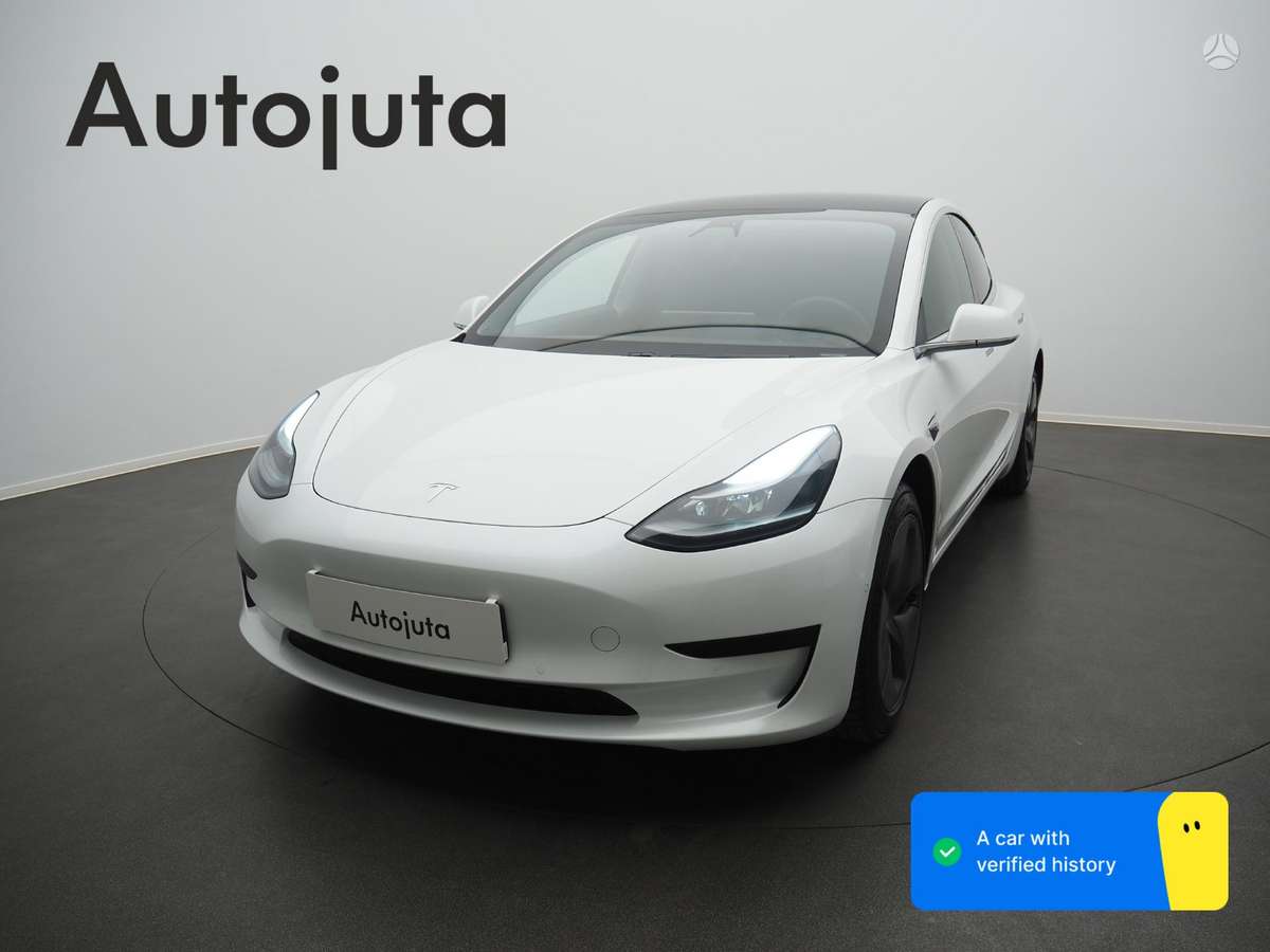 Tesla Model 3, 54 kWh, sedanas