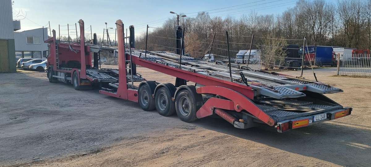 Scania P380, автовозы