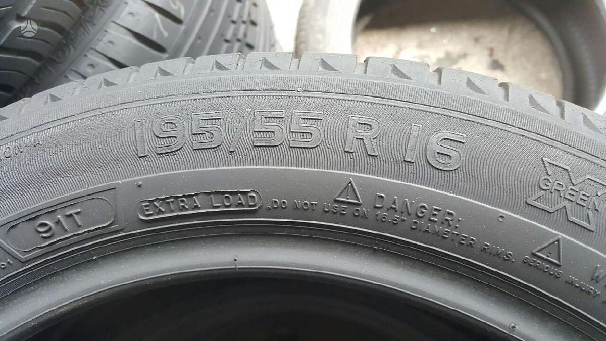 Michelin , GoodYear, Continental, летние 195/55 R16