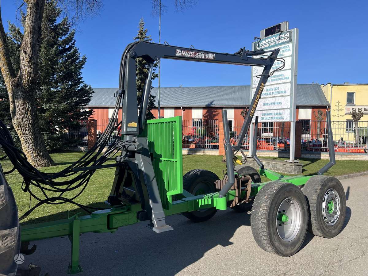 Kesla Patu 505, forestry trailers (self-loading)