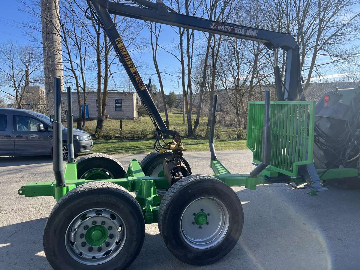 Kesla Patu 505, forestry trailers (self-loading)