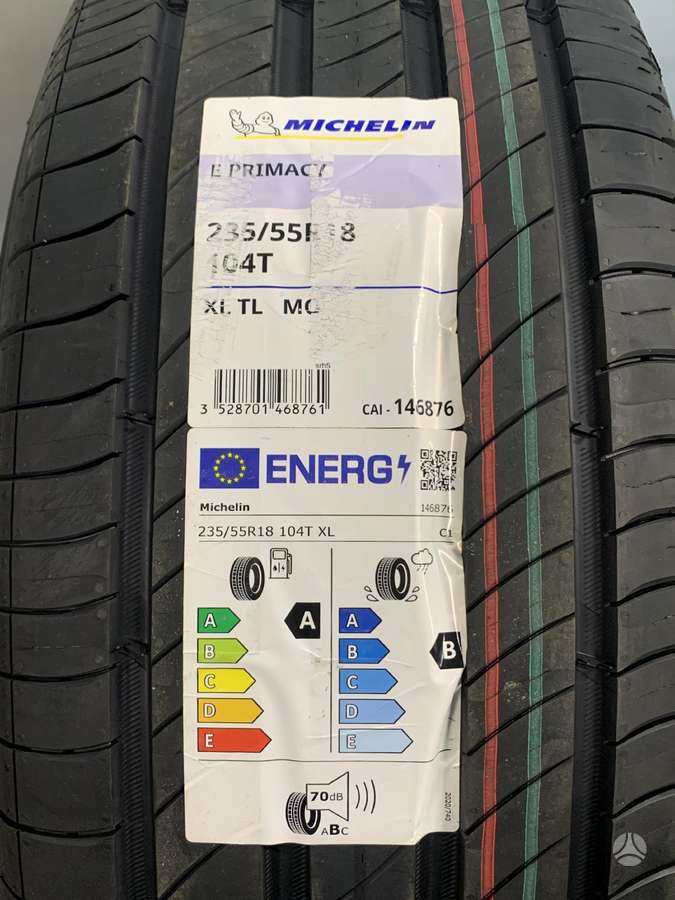 Michelin E-Primacy, летние 235/55 R18