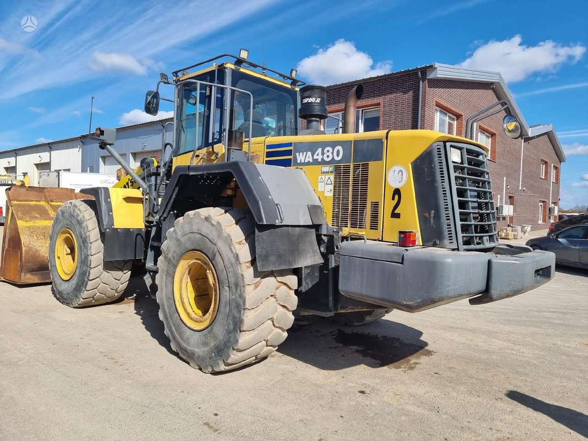 Komatsu WA 480-6, frontal loader