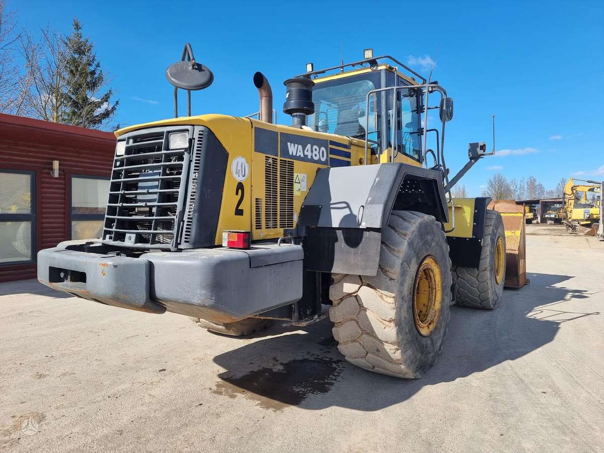 Komatsu WA 480-6, frontal loader