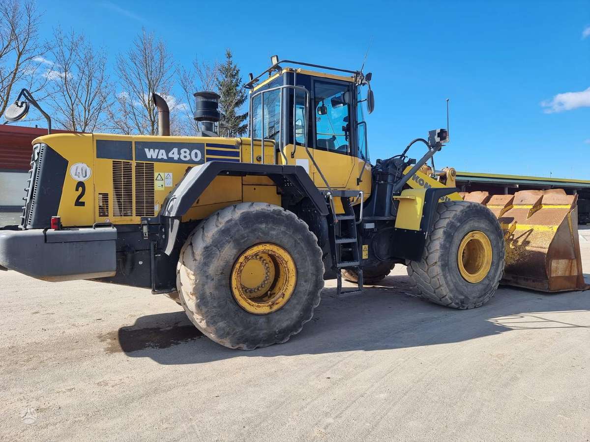 Komatsu WA 480-6, frontal loader