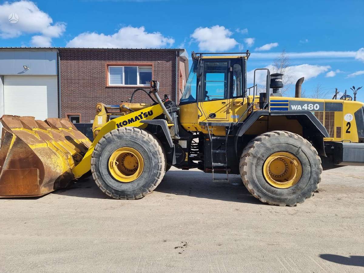 Komatsu WA 480-6, frontal loader