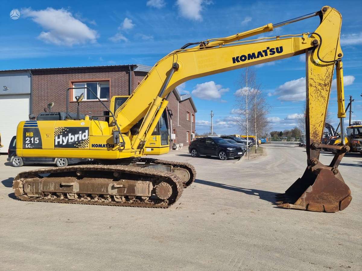 Komatsu HB 215 LC-1 Hybrid, экскаваторы