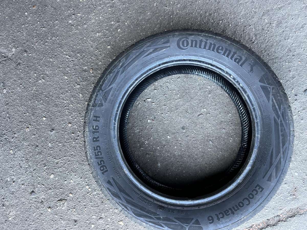 Continental EcoContact6 8mm, summer 195/55 R16