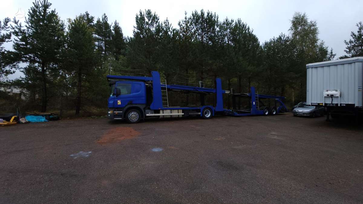 Scania P380, автовозы