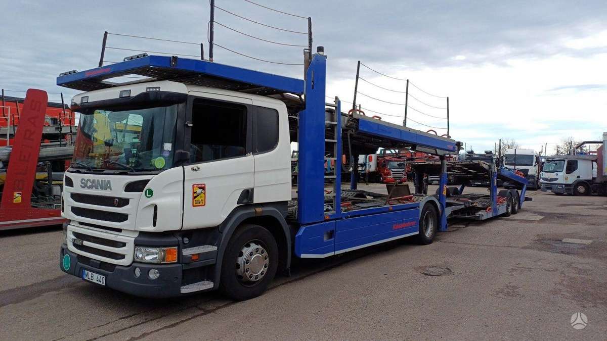 Scania P450 + Kassbohrer 2008, автовозы
