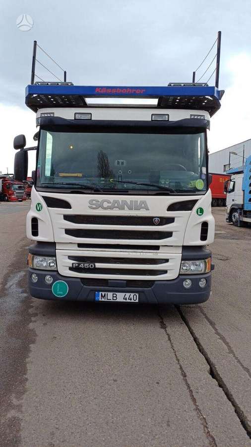 Scania P450 + Kassbohrer 2008, автовозы