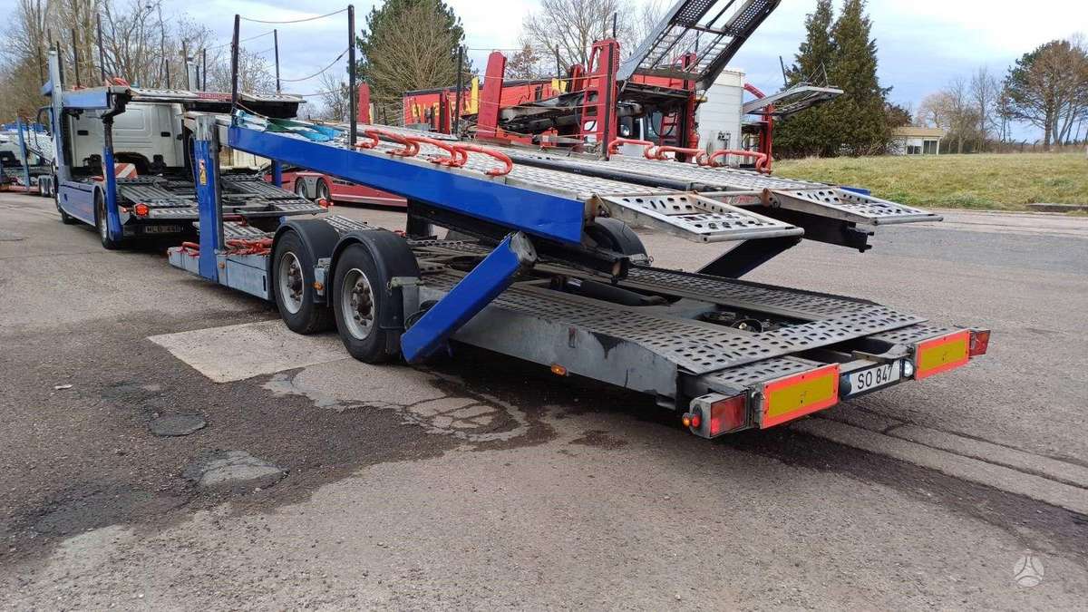 Scania P450 + Kassbohrer 2008, автовозы