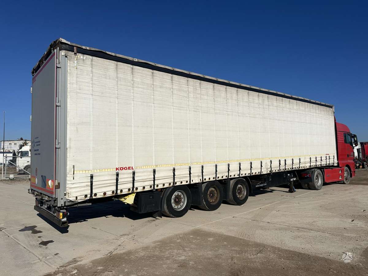 Kögel Mega R 19.5, пологовые / тентовые