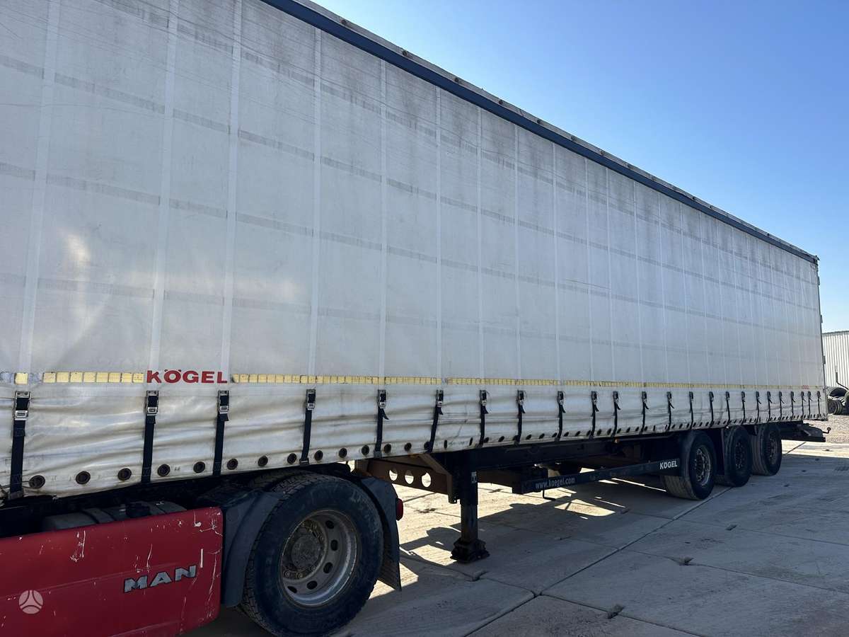 Kögel Mega R 19.5, пологовые / тентовые