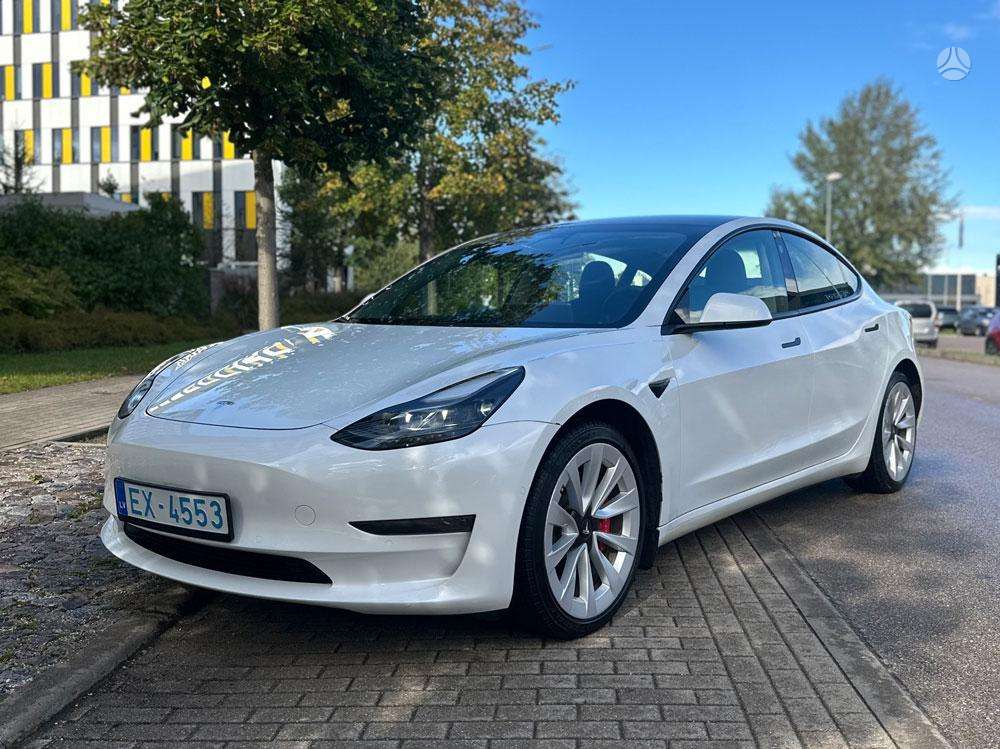 Tesla Model 3, 75 kWh, sedanas