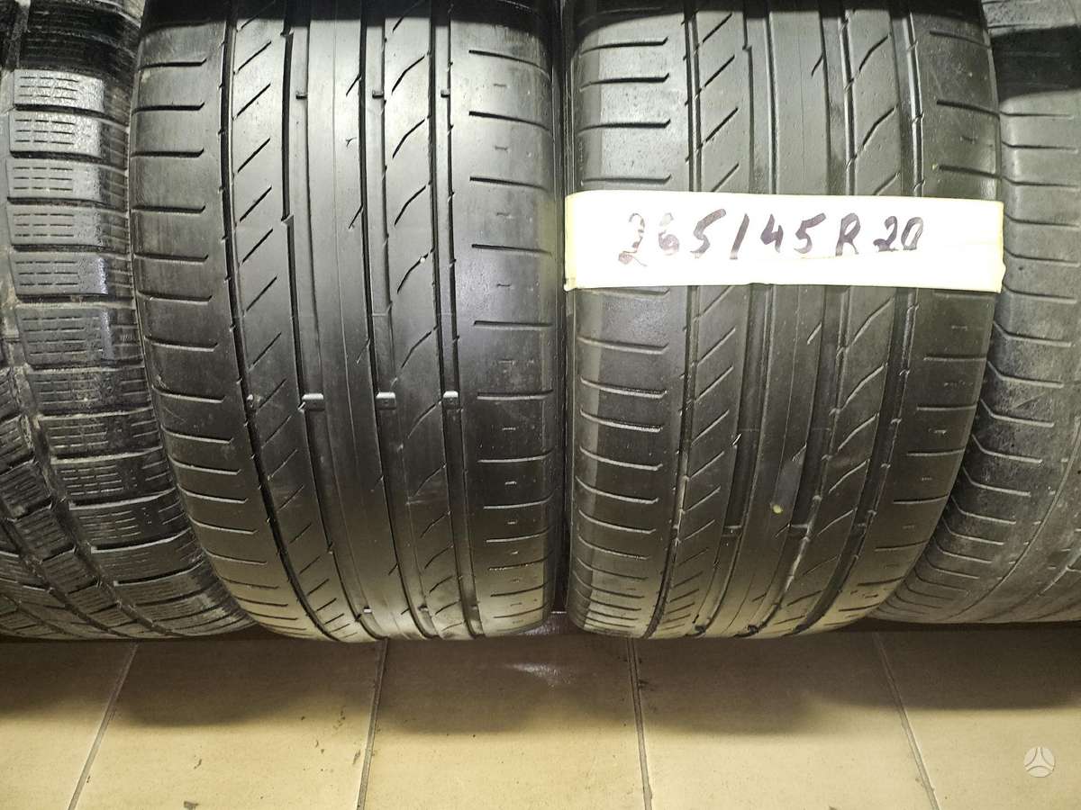 Continental, vasaras 265/45 R20