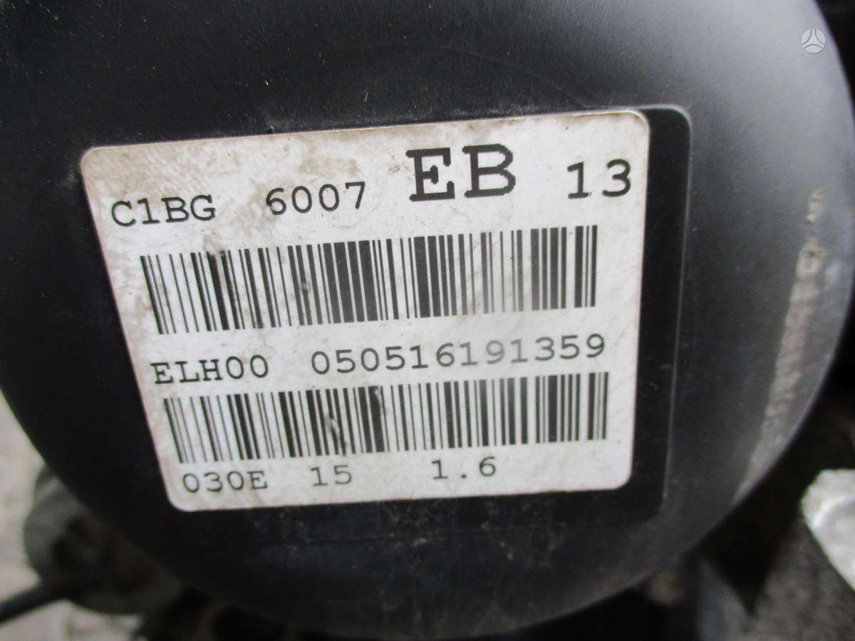 Ford Fiesta Variklis 1 6b jtjb