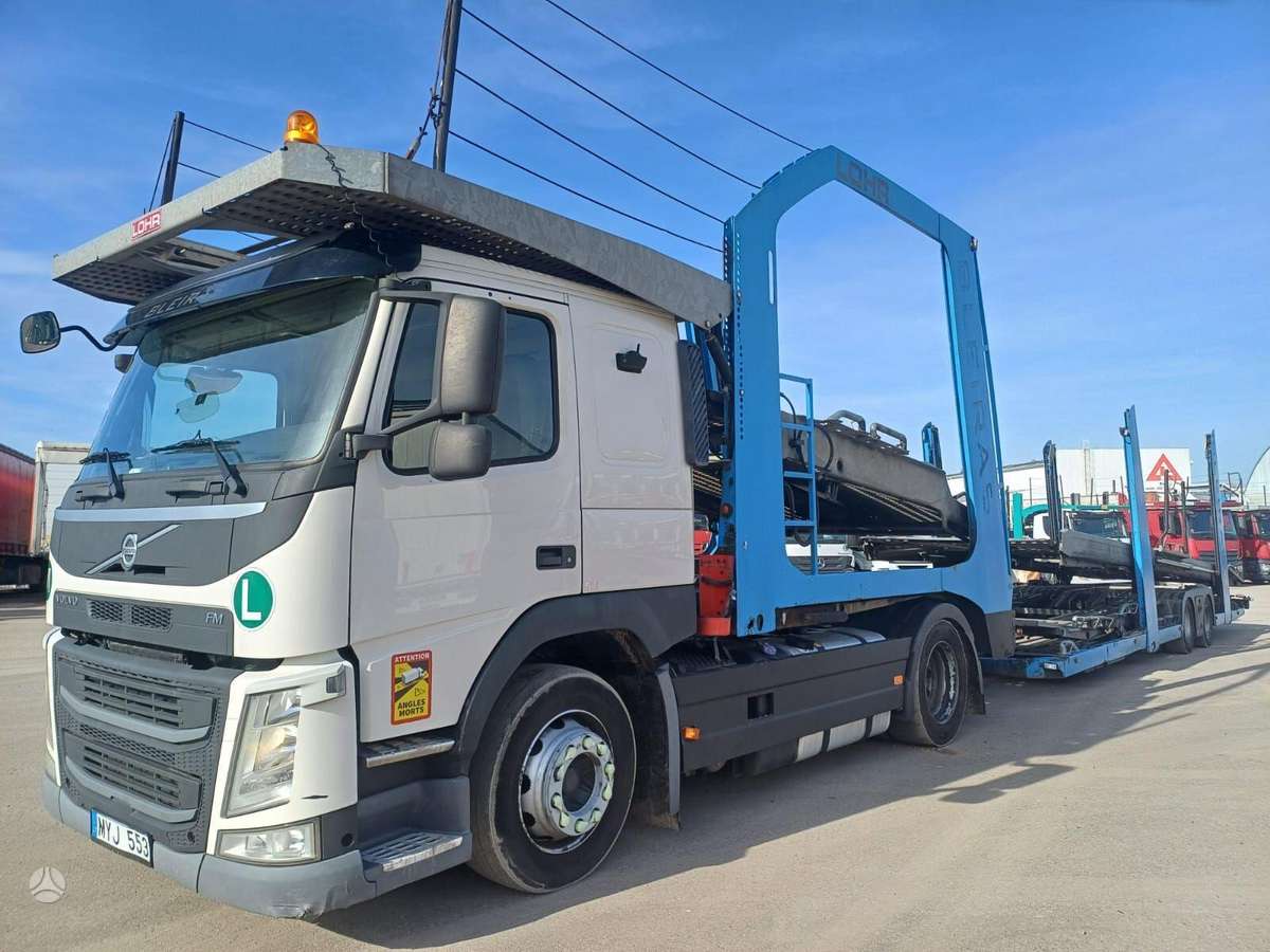 Volvo FM + Lohr 2011, автовозы