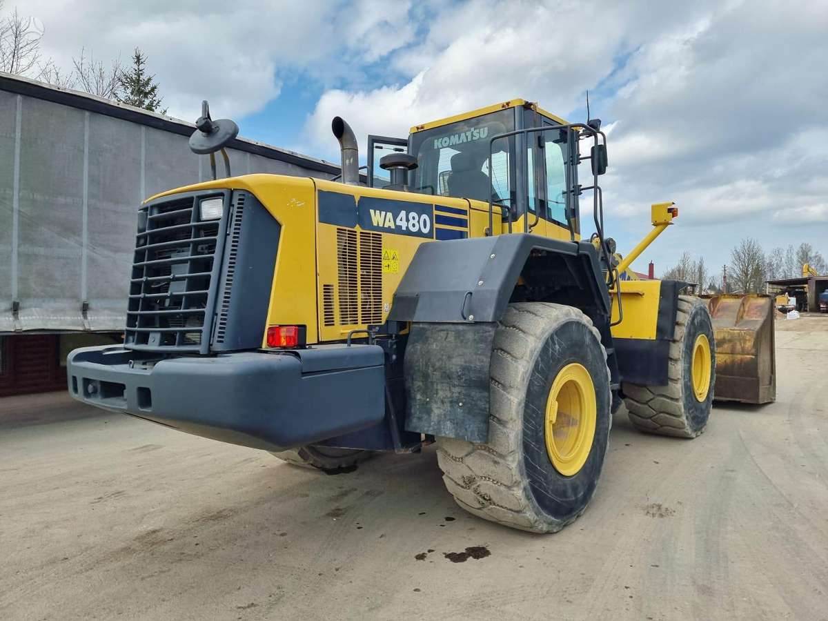 Komatsu WA 480-6, frontal loader