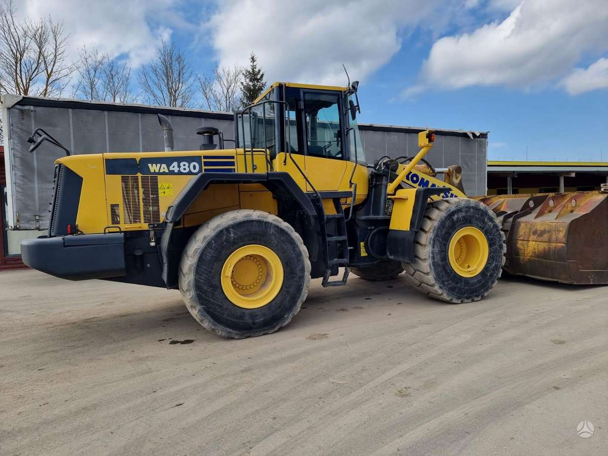 Komatsu WA 480-6, frontal loader